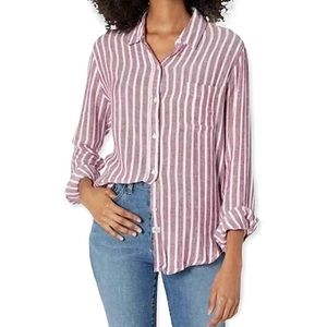 Rails Charli Milos Stripe Button Down Shirt